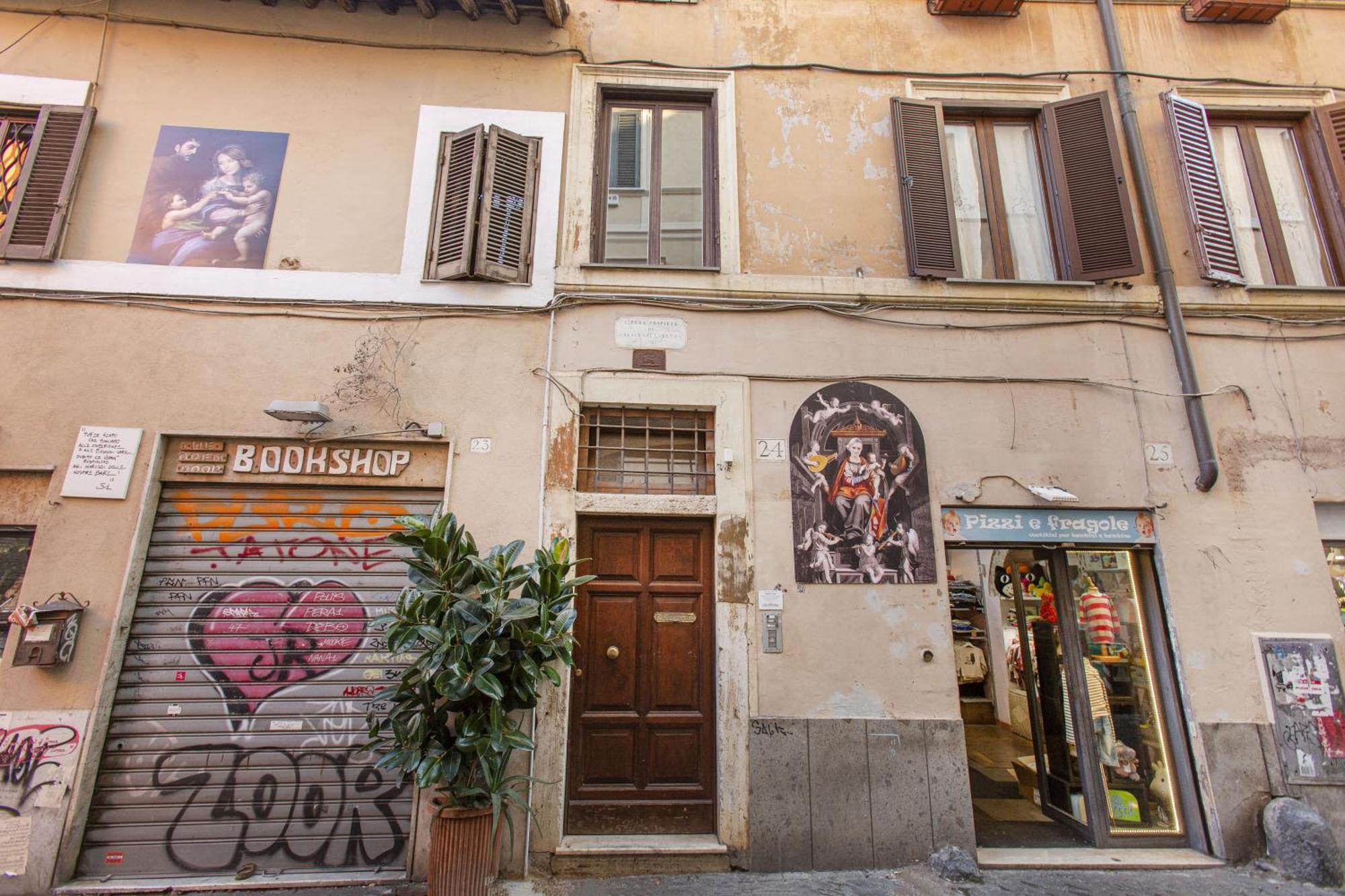 Happy Trastevere In Rom Exterior foto