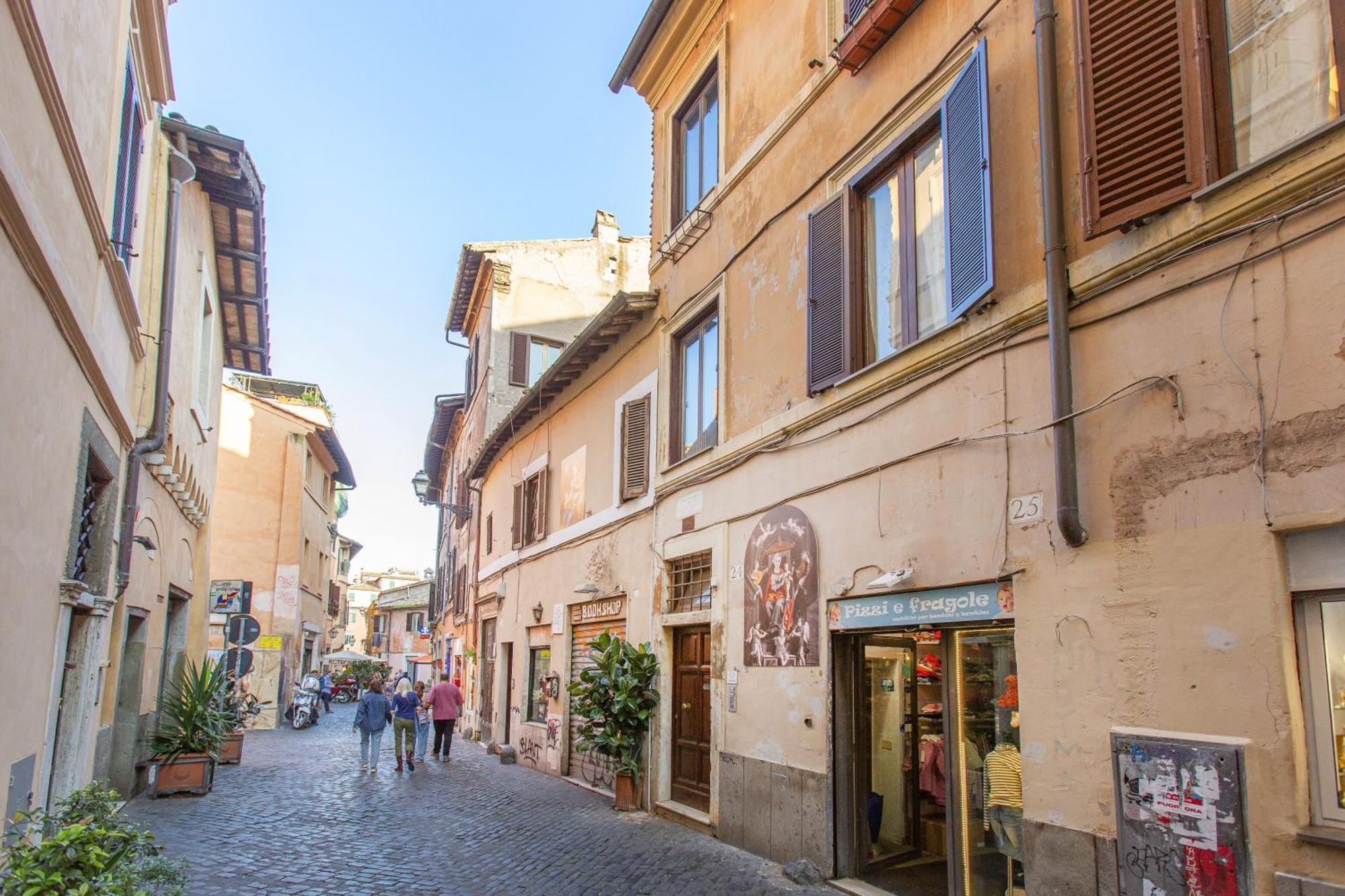 Happy Trastevere In Rom Exterior foto